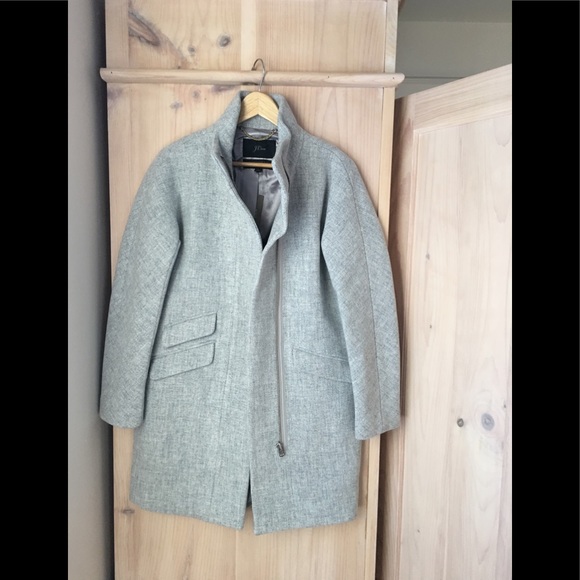 J. Crew Jackets & Blazers - J. Crew stadium cloth cocoon coat. Size 4. NWT